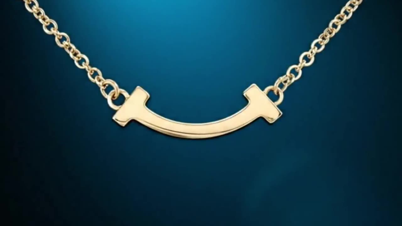 TIFFANY T SMILE MINI NECKLACE