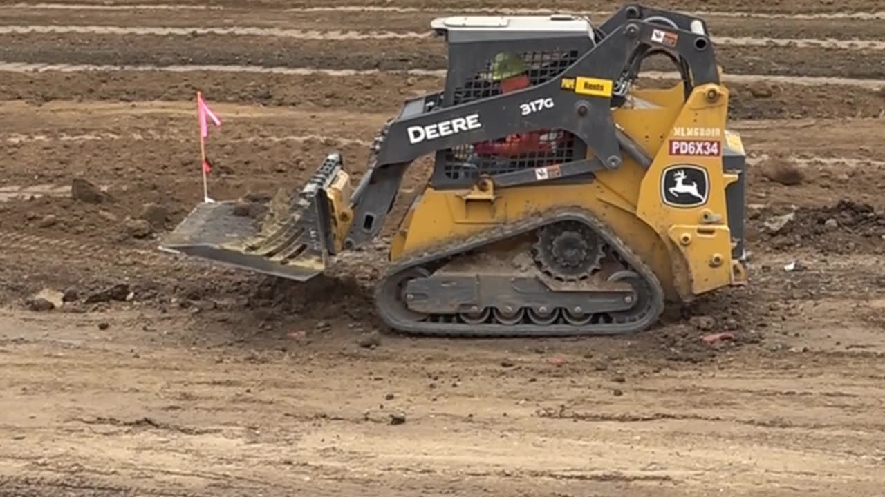 A parade of heavy equipment 🏗️ Regency Center Project | Stadium 8 Center CONSTRUCTION . 7-22-2025