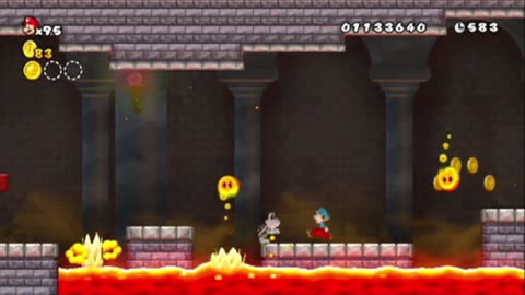 Rage Against the Koopas… Old Let's Play New Super Mario Bros. Wii (Wii) - World 2 - #04 w/The Boys