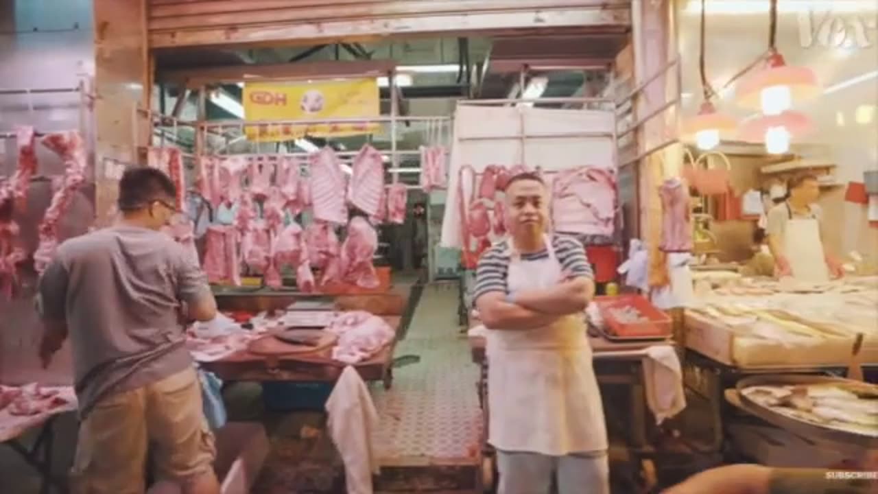 The urban ghetto in Hong Kong.