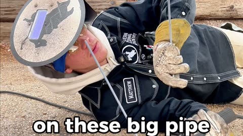 Big pipe. Small tip. Smart welder. 💥