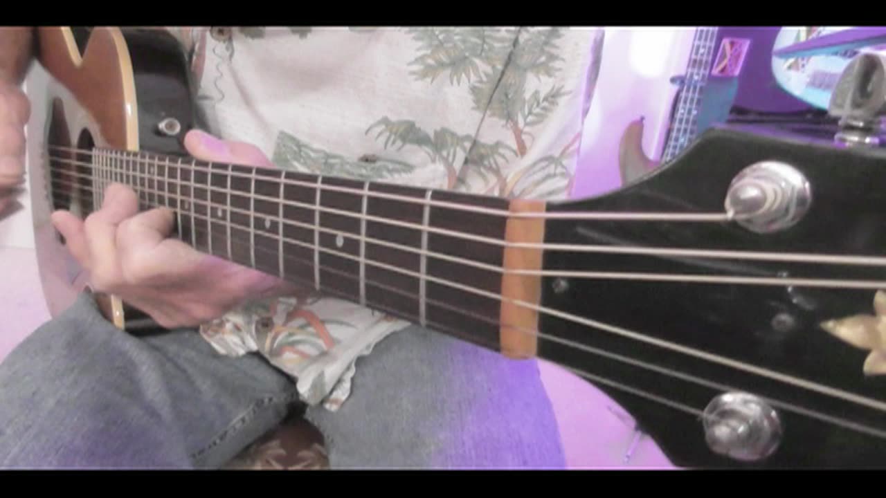 Mojo Collins Playing On a 1986 Guild Songbird