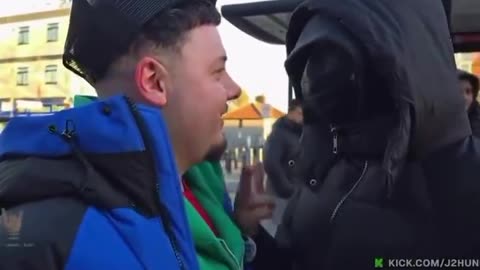 Africans threaten Englishman in England