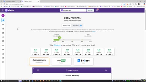 Watch Me Withdraw POL (MATIC) from Faucet Site Polpick.io !