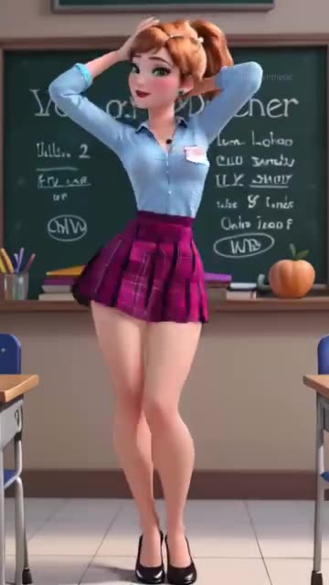 Anna just became a substitute teacher and instantly became the most talked-about person on campus