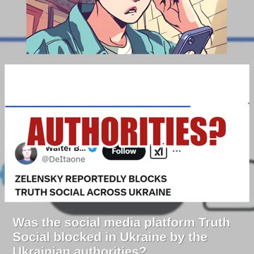 Fact Check: Ukraine Did NOT Block Truth Social