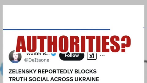 Fact Check: Ukraine Did NOT Block Truth Social