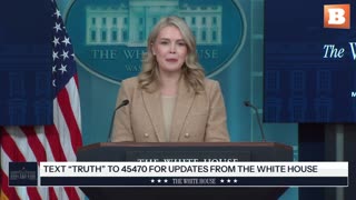 LIVE: Trump Press Secretary Karoline Leavitt Holds Press Conference at White House...