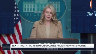 LIVE: Trump Press Secretary Karoline Leavitt Holds Press Conference at White House...