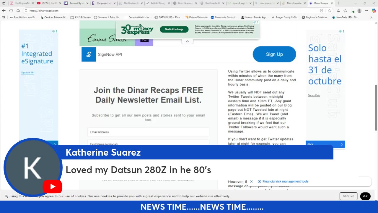 Evening News with MarkZ. 10/22/2025