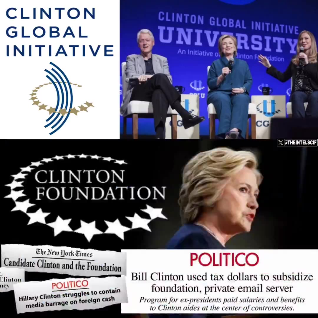 CLINTON FOUNDATION CRIMES AGAINST HUMANITY
