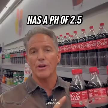 2.5 pH level in Coca Cola causes bone loss