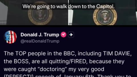 President Trump SLAMS THE BBC AND THE UK for their ATTACK on OUR REPUBLIC!