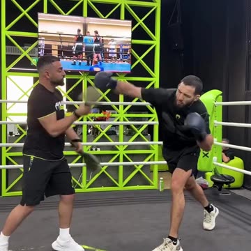 Nassourdine Imavov Firing Punches with Crazy Speed