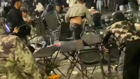 North Africans are creating chaos in Florence, with Italian families fleeing. We