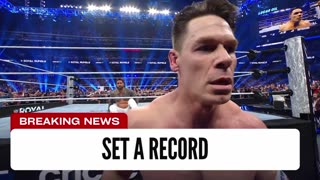 The Men's Royal Rumble Match Set A Record