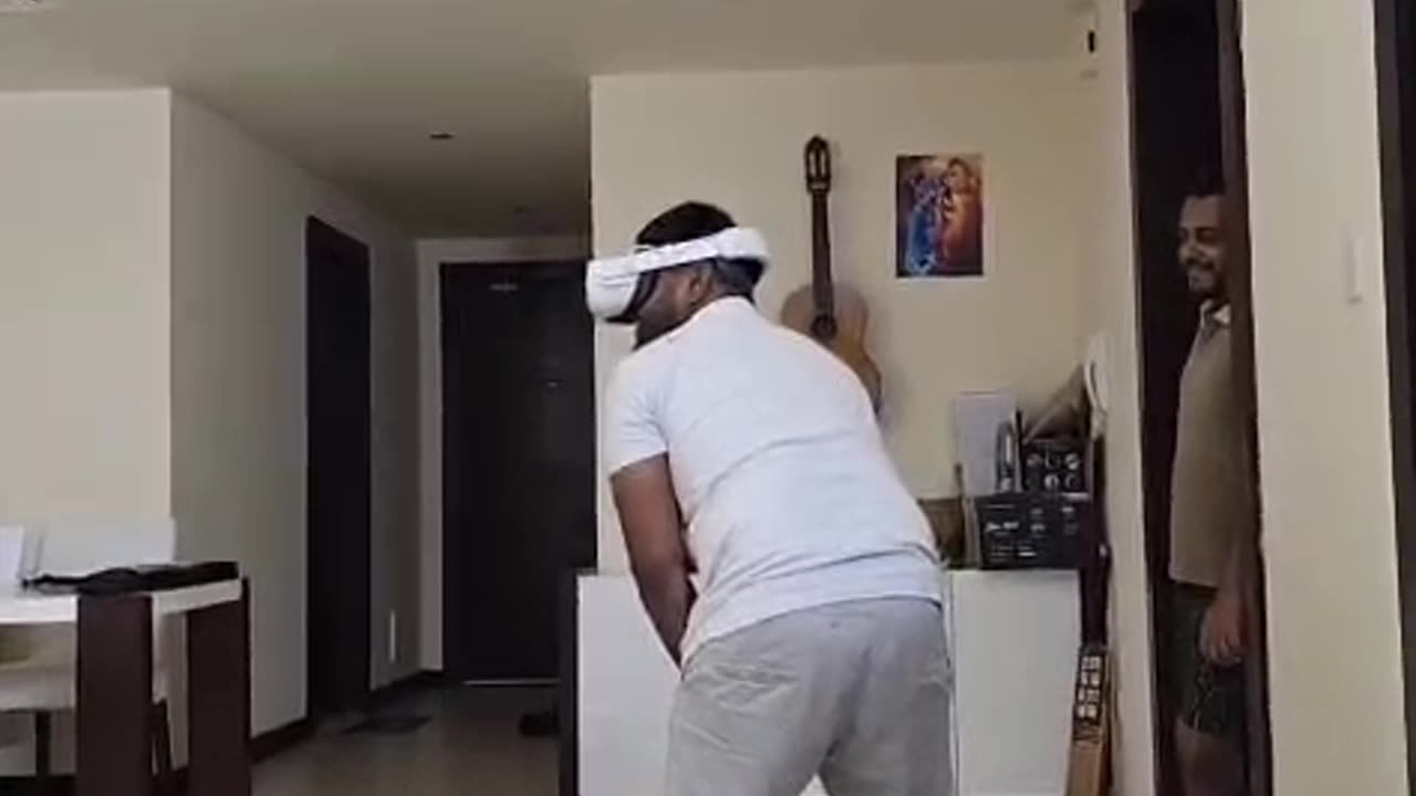 Running Between the VR Wickets