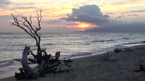 Lahaina, HI — Ukumehame Beach Park - Sunset