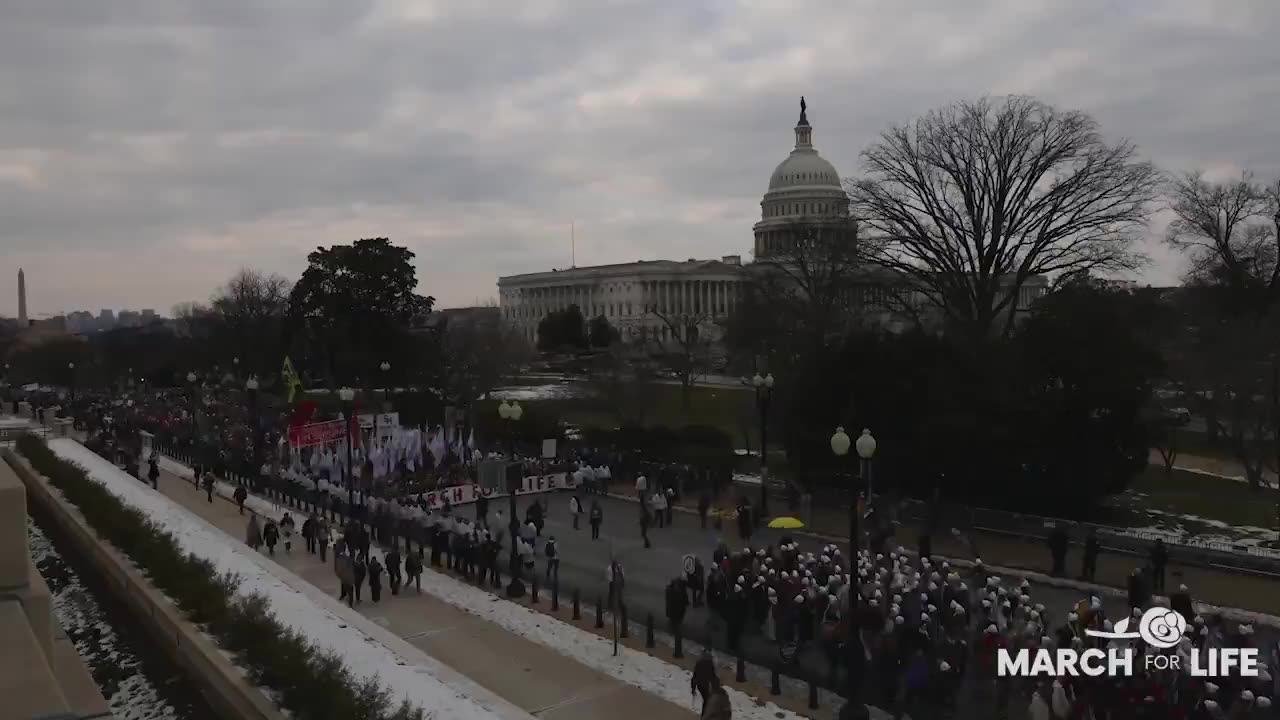 WOW! Check out this amazing timelapse of the March for Life.