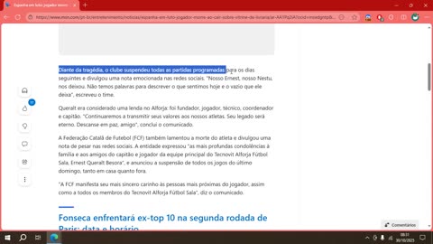 Espanha em luto_ jogador morre ao cair sobre vitrine de livraria.mp4