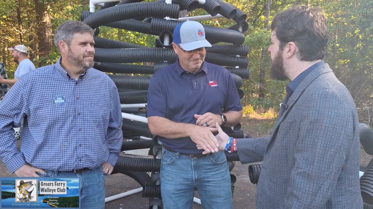 WATCH: Politicians Praise Greers Ferry Walleye Club Efforts