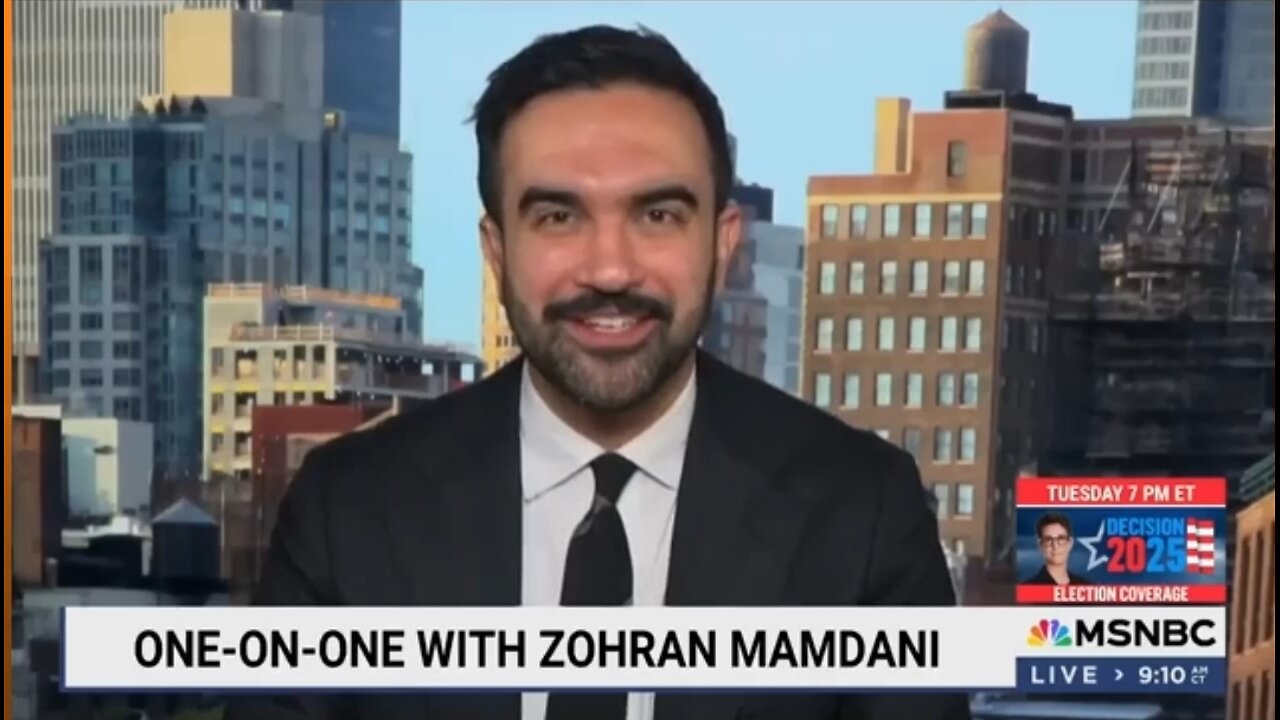 Mamdani Hilariously Claims He'll Root Out Anti-Semitism in NYC