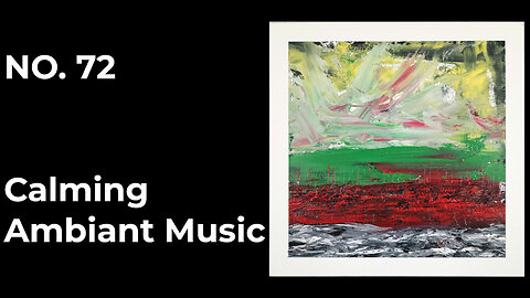 From Chaos to Calm: The Making of NO. 72 (Oil & Cold Wax Abstract Art)