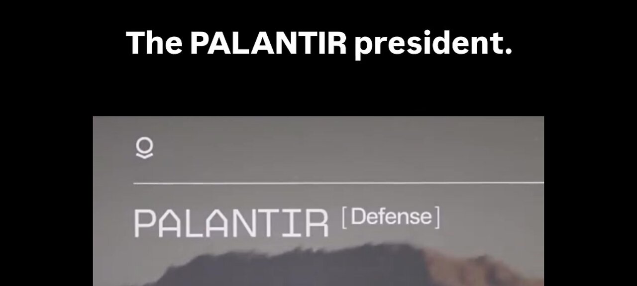 PALANTIR PRESIDENT