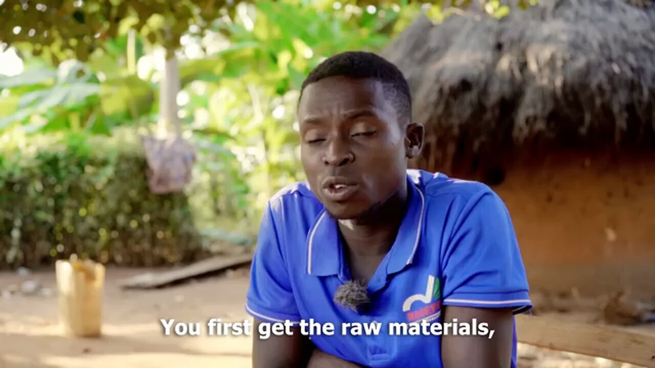 how this boy made his first car in his village