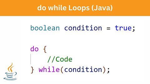 The do while loop | Java