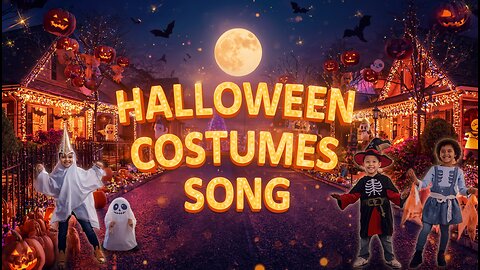 Magic Halloween Costume Song for Kids 🎃 | Trick or Treat Sing-Along & Dance Fun