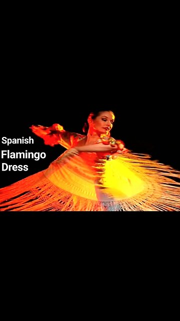 SPANISH FLAMINGO DRESS