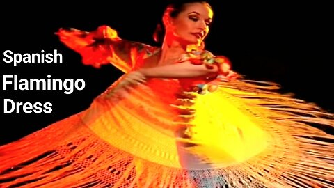 SPANISH FLAMINGO DRESS