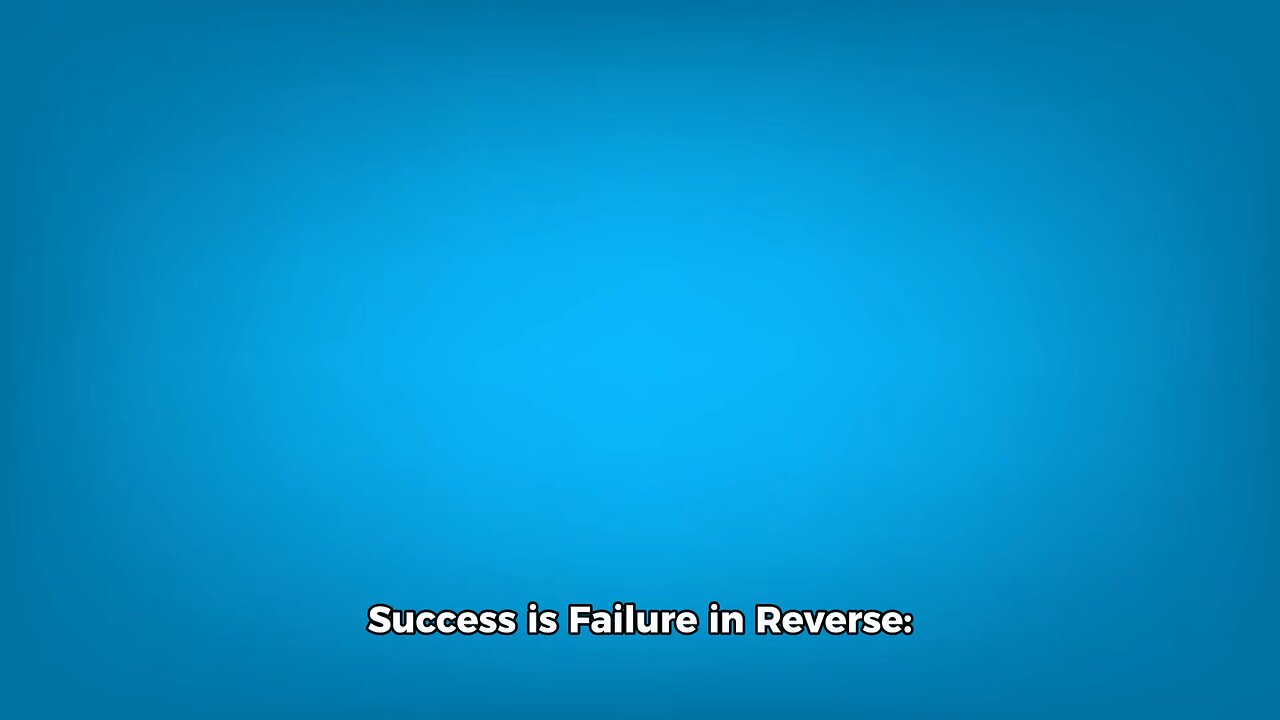 success and failure