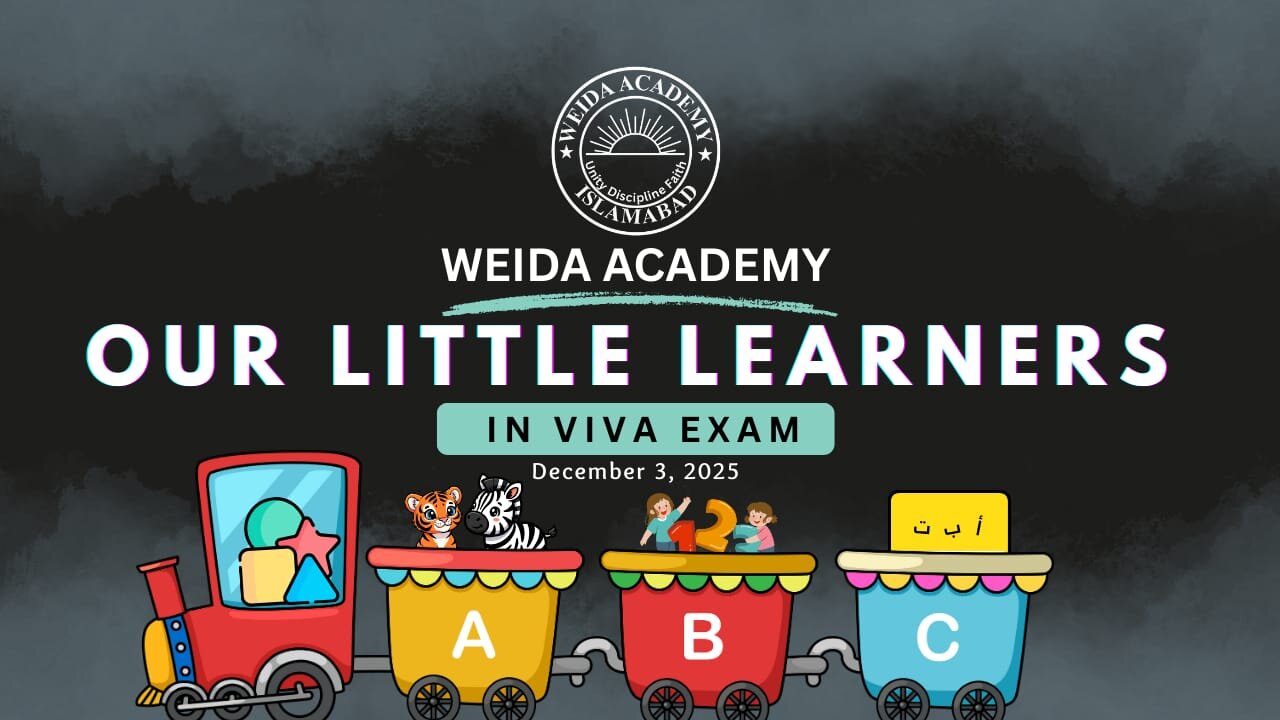 Viva Day Highlights | Little Learners Giving Exam | Weida Academy