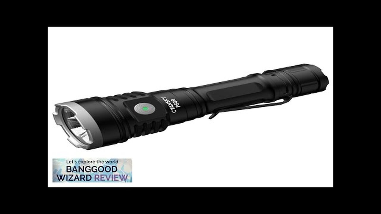 CYANSKY P50R 12000lm Multifunctional Strong Light Outdoor Flashlight High Lumen Powerful LED Review