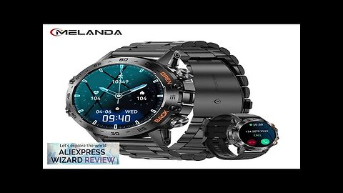 MELANDA Steel 1.39 Bluetooth Call Smart Watch Men Sports Fitness Tracker Watches Review