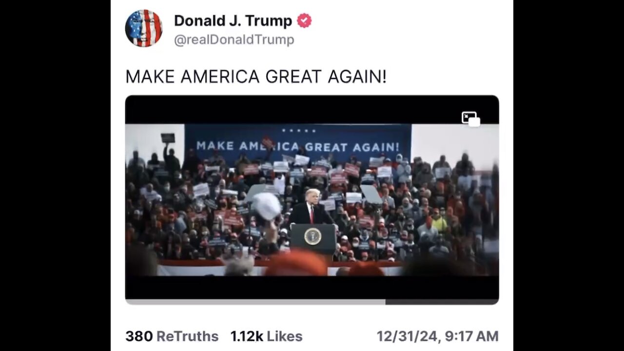 TRUMP❤️🇺🇸🥇🪽🕺🎊HISTORICAL NEW YEARS MAGA VIDEO🤍🇺🇸🏅🪽🎞️🎉ON THE ROAD TO WASHINGTON D.C💙🇺🇸🏅🪽🏛️⭐️