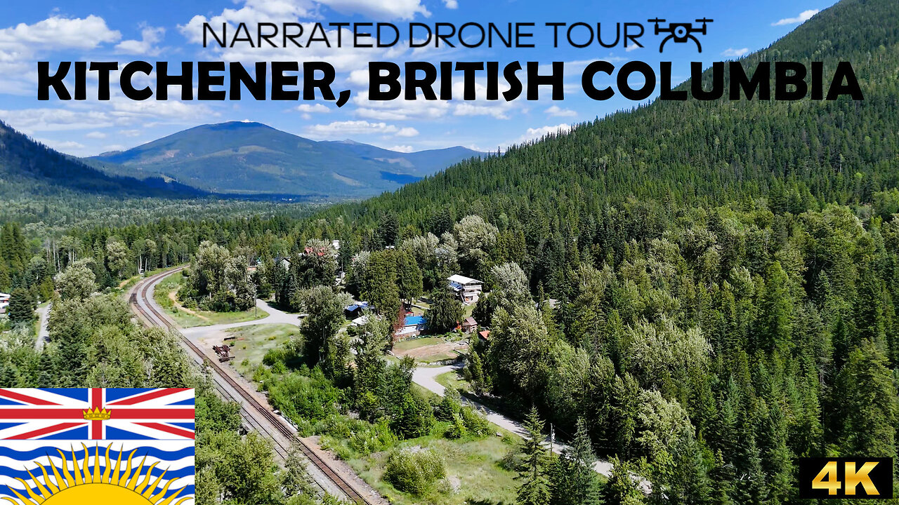 🏔️ Kitchener, British Columbia 🚁 4K Drone