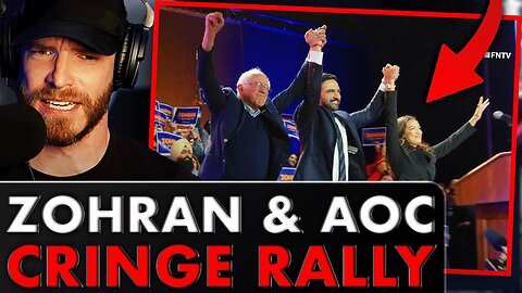 Zohran, AOC, and Bernie Hold CRINGE Rally In NYC! GET OUT OF NEW YORK!