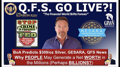 A Silver SHOCKWAVE: 🇺🇸 Bank Calls $309/oz! Are COMEX Vaults Empty as QFS Goes Live?