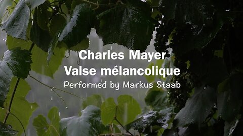 Valse Mélancolique