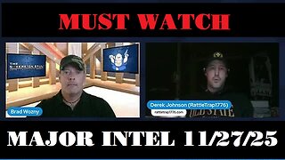 Derek Johnson: Major Intel 11/27/25 - Countdown to Trump's Military Arrests & Tribunals!