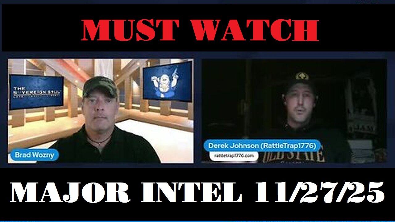 Derek Johnson: Major Intel 11/27/25 - Countdown to Trump's Military Arrests & Tribunals!