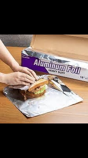 Stop using Aluminum Foil in your kitchen.