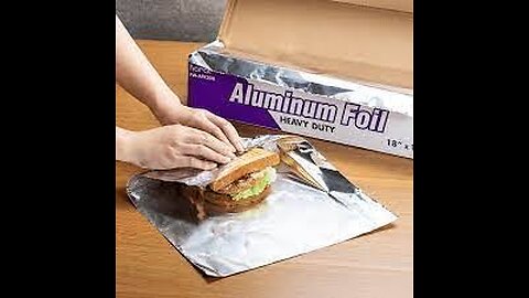 Stop using Aluminum Foil in your kitchen. 