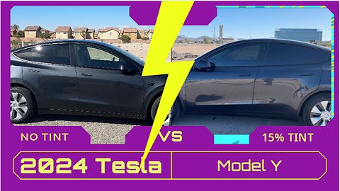 15% Ceramic IR Tint 2024 Tesla Model Y