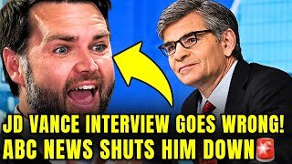 WATCH_ JD Vance Gets SHUTDOWN During BRUTAL ABC Confrontation🚨