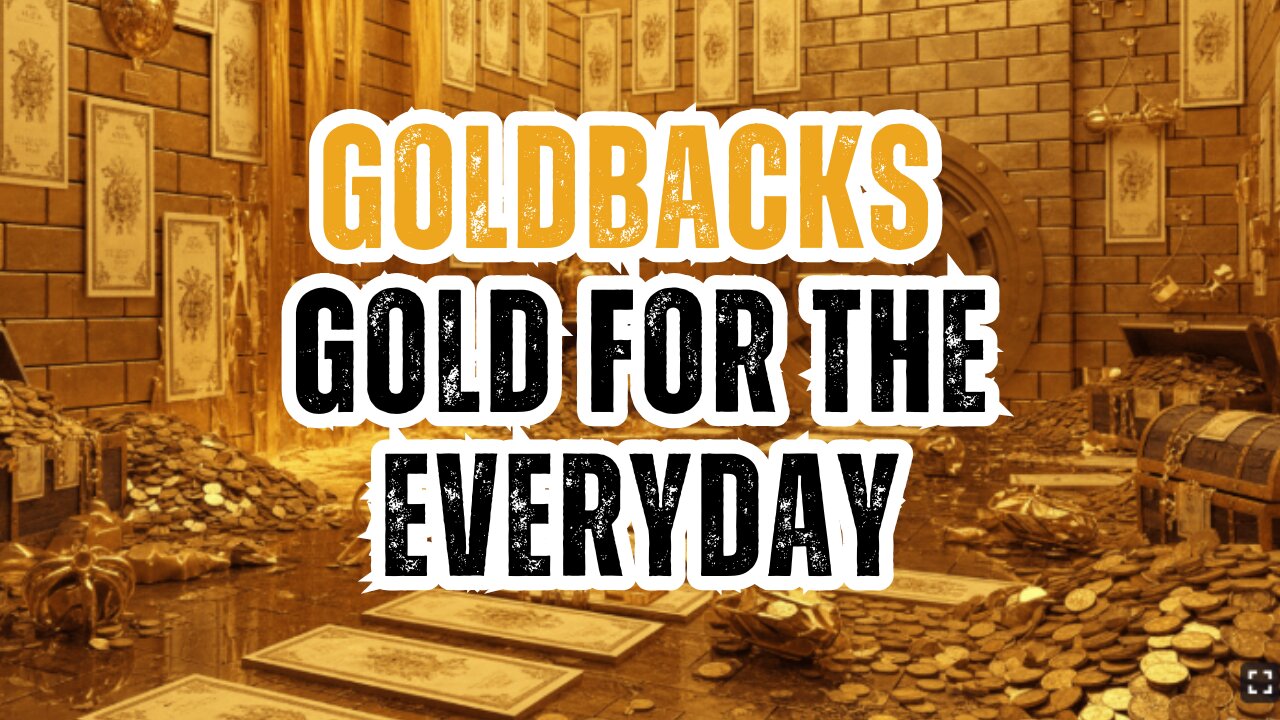 GoldBacks! Gold for the Everday