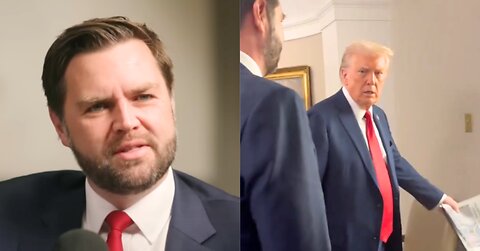 See It JD Vance has Most Relatable Reaction to Entering Oval Office for the First Time